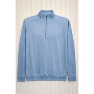 Foot Joy Pullover Mens Large Carolina Blue Quarter Zip Golf Performance